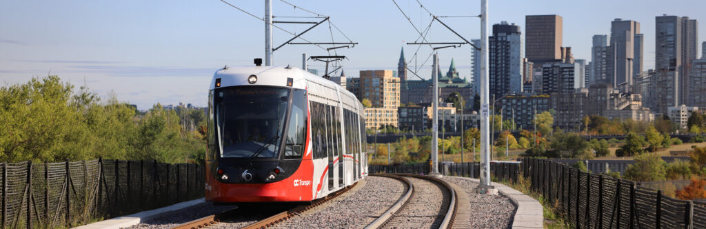 ottawa light rail expansion train evolve